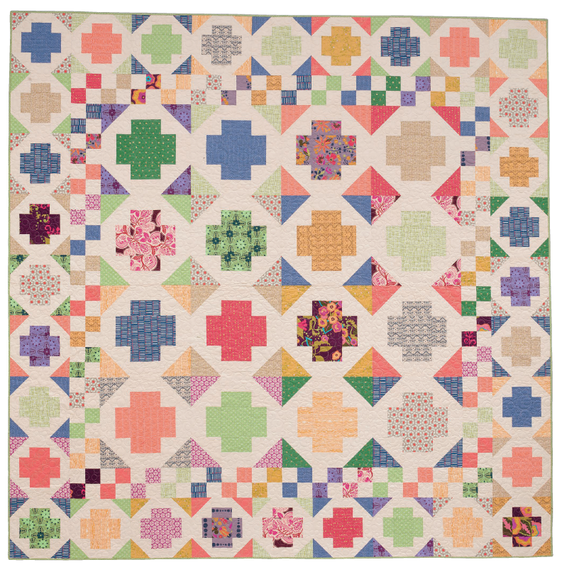 The Wedding Quilt from Modern Heritage Quilts by Amy Ellis - AmysCreativeSide.com