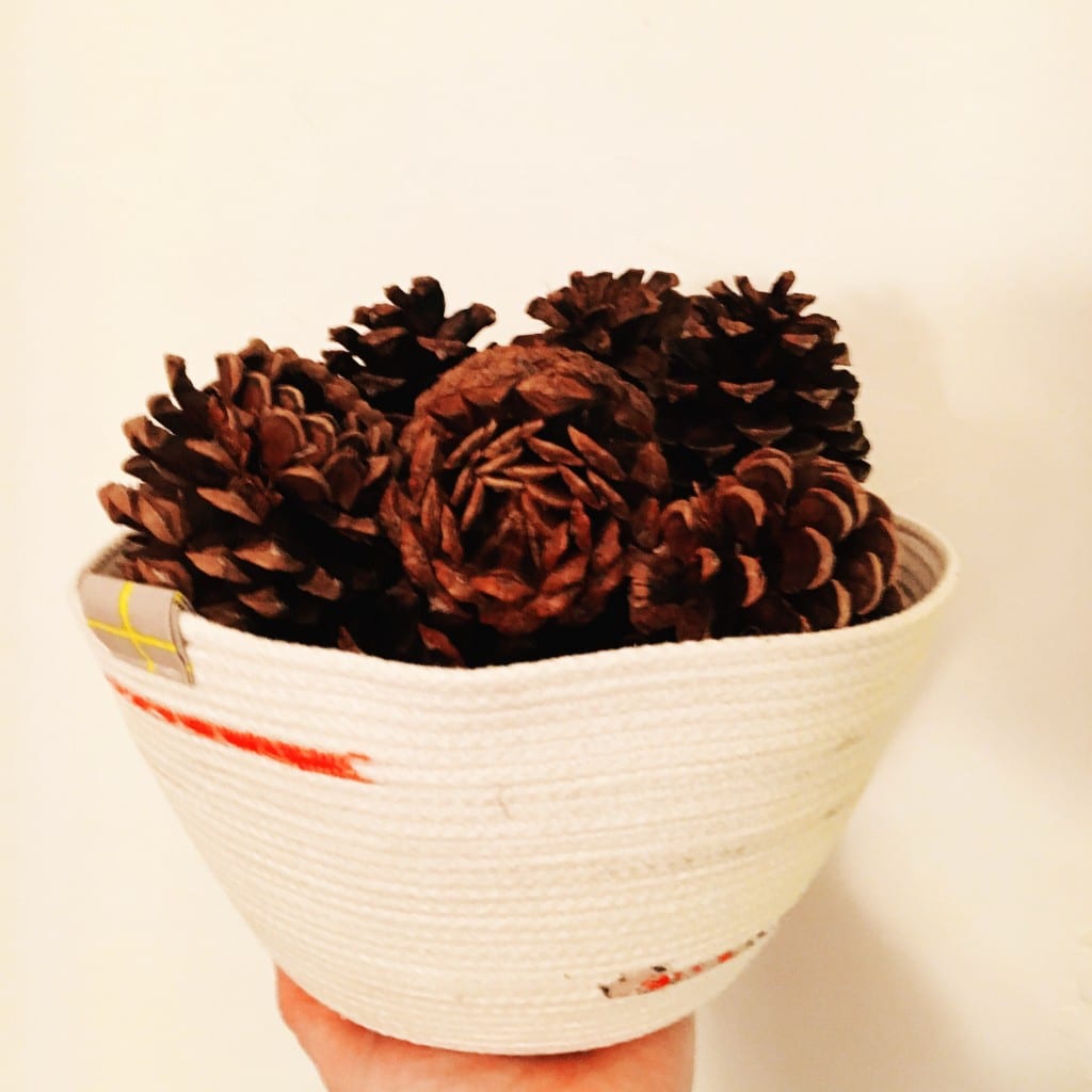 Rope Bowl made by Amy Ellis