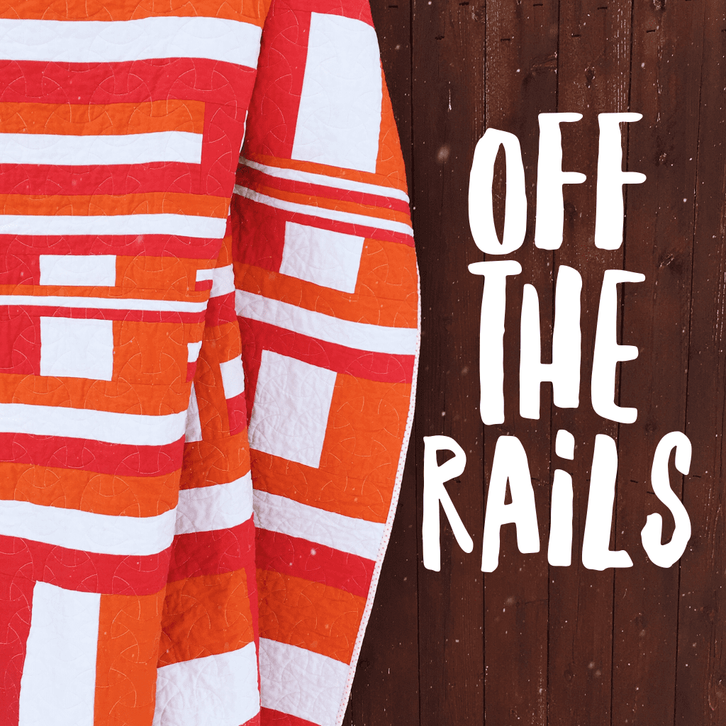 Off the Rails Quilt by Amy Ellis - Free Pattern at AmysCreativeSide.com