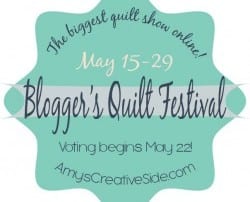 Blogger's Quilt Festival Spring 2015 - AmysCreativeSide.com