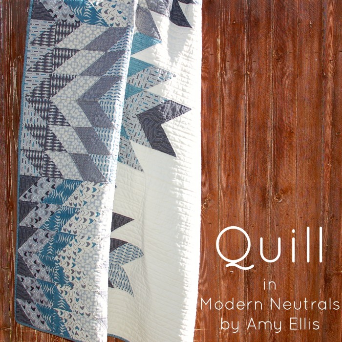 My Blogger’s Quilt Festival Entry :: Quill