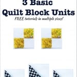Three Basic Quilt Block Units!