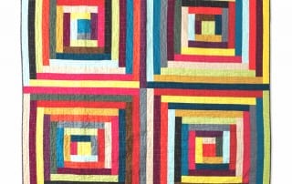 Chromatic Cabins by Amy Ellis for CuratedQuilts.com