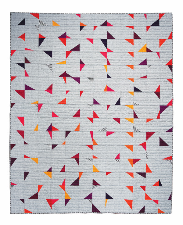 TipsyTriangles by Amy Ellis for CuratedQuilts.com