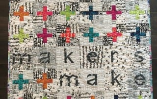 Makers Make by Amy Ellis - paper pieced wall hanging for your sewing space!