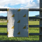 Sew Modern Quilts — Modern Wedge Quilt