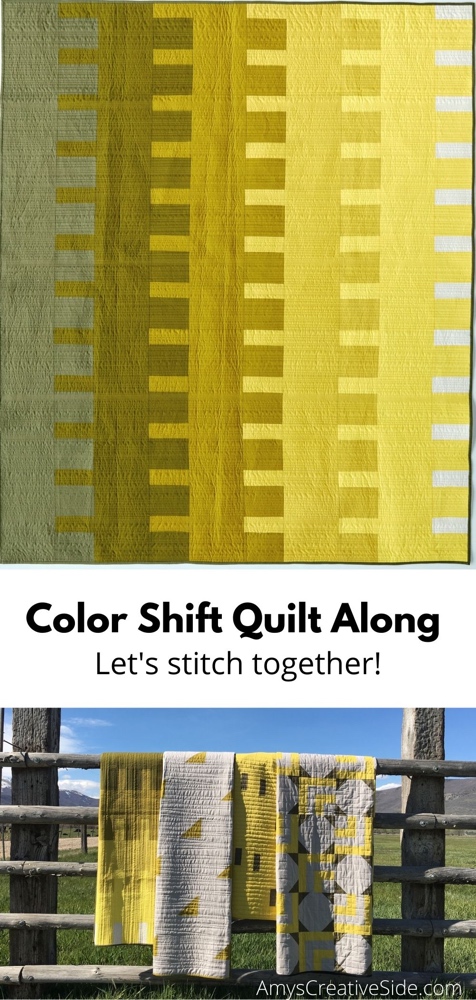 Color Shift Quilt Along - AmysCreativeSide.com