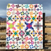 Block of the Month Row Quilt – Positivity