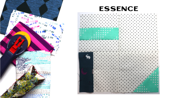 Modern Quilt Block Series - Essence Quilt Block Pattern by Amy Ellis