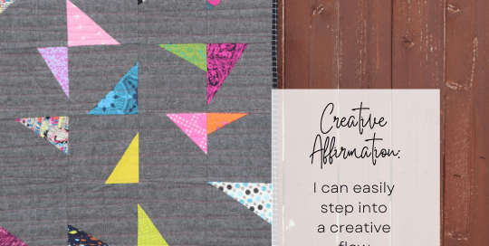 Creative Affirmation: I can easily step into a creative flow.