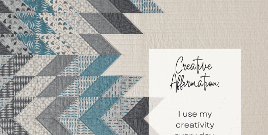 Creative Affirmation: I use my creativity every day.