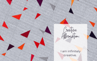 Creative Affirmation: I am infinitely creative.