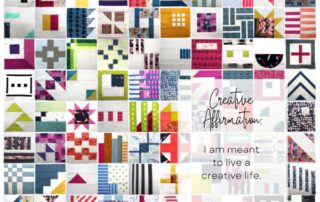 Creative Affirmation: I am meant to live a creative life.